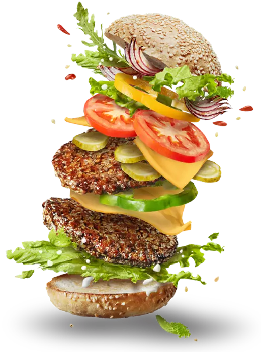 Mi Restaurante Halal imagen de hamburguesa
