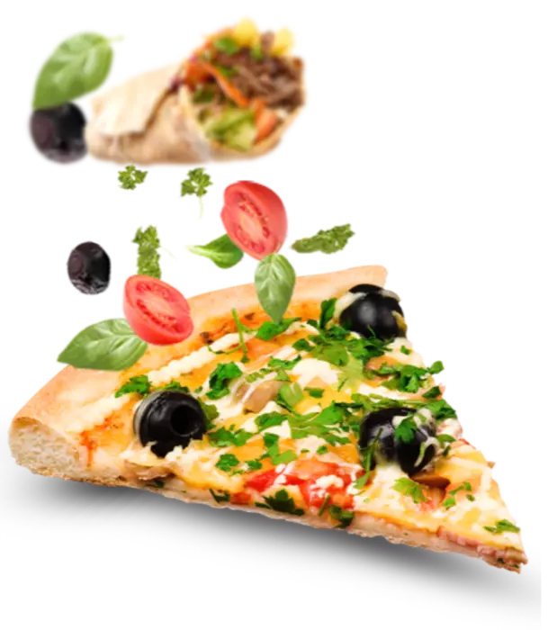 Bild einer Pizza in Mon Resto' Halal